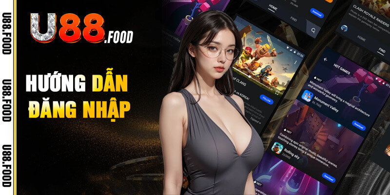 Hướng dẫn đăng nhập U88 chỉ 2 bước