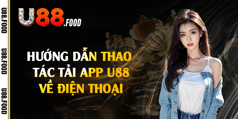 Hướng dẫn thao tác tải app U88 về điện thoại